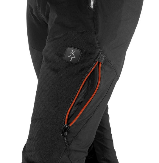 Aperture laterali di ventilazione pantaloni tecnici Tech 