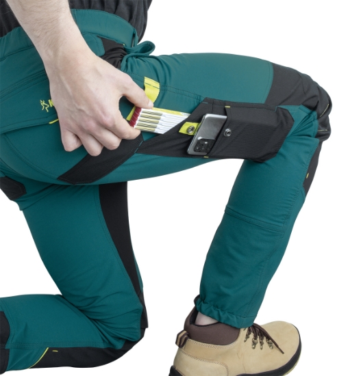 Tasca porta utensili pantaloni elasticizzati Dynamic  verdi