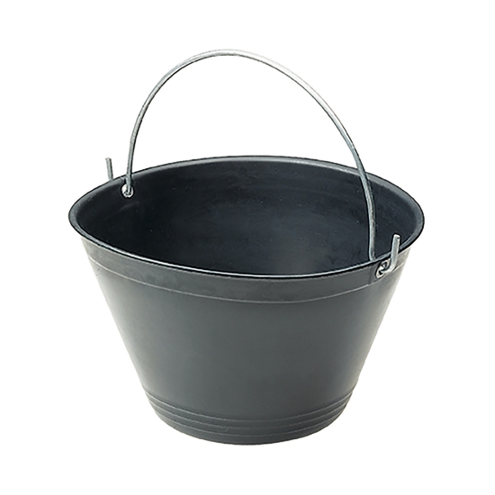 Secchio in plastica nero 7,5 L