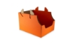 Picture of ORANGE CARDBOARD BOX