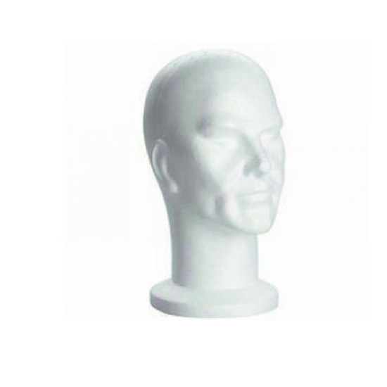Image par TÊTE EN POLYSTYRÈNE BLANC