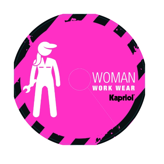 Immagine di BOLLO SEGNAPOSTO DONNA DIAM.12 CM 