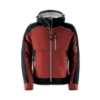 Giacca da lavoro in softshell Dynamic rossa	