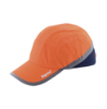 Cappellino con visiera antiurto arancione