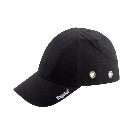 Cappellino con visiera antiurto nero