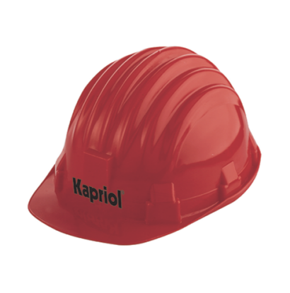 Casco da cantiere rosso