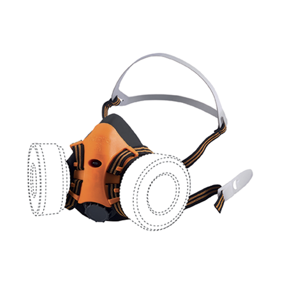 Bild von Twin Fly mask with filters 