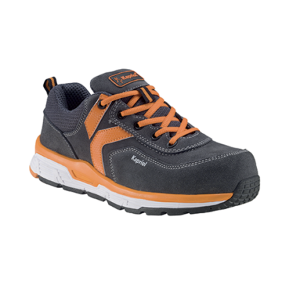 Scarpe da lavoro sportive modello Walker gigio-arancione	