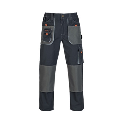 Pantaloni da lavoro uomo Smart nero-grigio	
