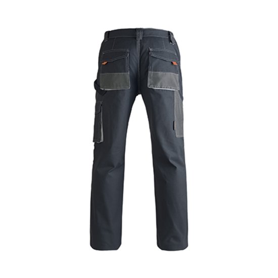 Pantaloni da lavoro uomo Smart nero-grigio	