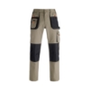 Pantaloni da lavoro uomo Smart nero-beige	