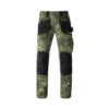 Pantaloni da lavoro lunghi Slick camouflage verdi	