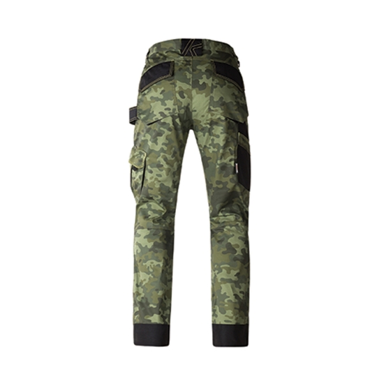 Pantaloni da lavoro lunghi Slick camouflage verdi	