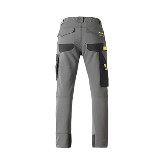 Retro pantaloni elasticizzati lunghi Dynamic grigi	