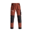Pantaloni da lavoro lunghi Dynamic rossi	