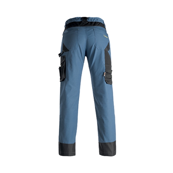 Dietro pantaloni da lavoro lunghi Dynamic blu	