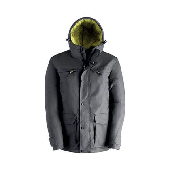 Giacca parka invernale Slick grigia		