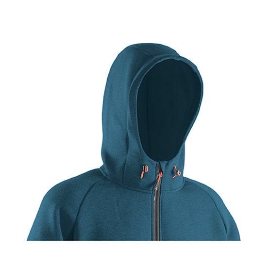 Cappuccio felpa da lavoro Tech Hoodie blu