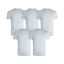 Set 5 t-shirt da lavoro bianche uomo		