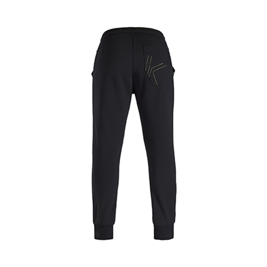 Retro pantaloni tuta uomo Sweatpants N.O.W nera	