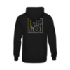 Retro felpa Enjoy hoodie nero