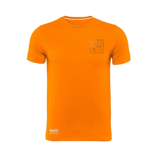 T-shirt a maniche corte Enjoy arancione