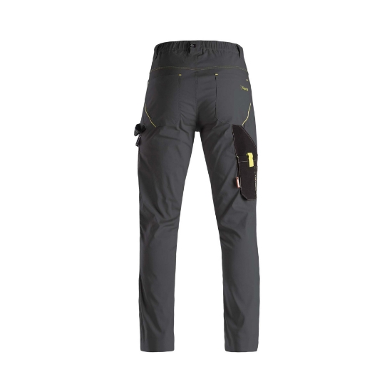 Dietro pantaloni da lavoro lunghi Dynamic 37.5 grigi