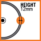 Altura 12 mm