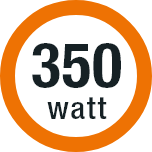 Leistung 350 Watt