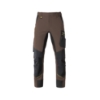 Fronte pantaloni elasticizzati lunghi Dynamic marroni
