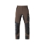 Fronte pantaloni elasticizzati lunghi Dynamic marroni
