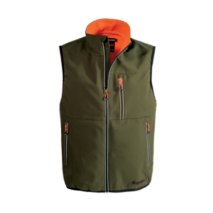 Gilet da lavoro softshell Tech verde