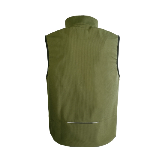 Gilet da lavoro softshell Tech verde