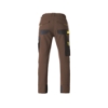 pantaloni elasticizzati lunghi Dynamic marroni