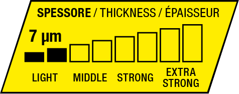 Spessore 7 micrometri