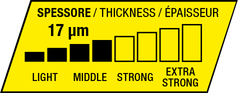 Spessore 17 micrometri