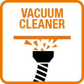 Compatible avec aspirateurs