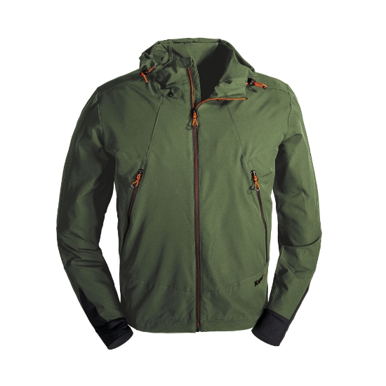 Giacca softshell Tech verde