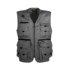 Gilet multitasche grigio