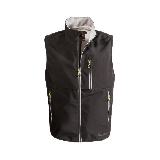 Gilet da lavoro softshell Tech nero