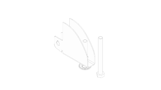 PIEDINO ANTIRIBALTAMENTO 11W X 9H