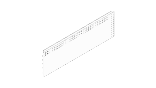 PANNELLO FORATO 100L X 30H