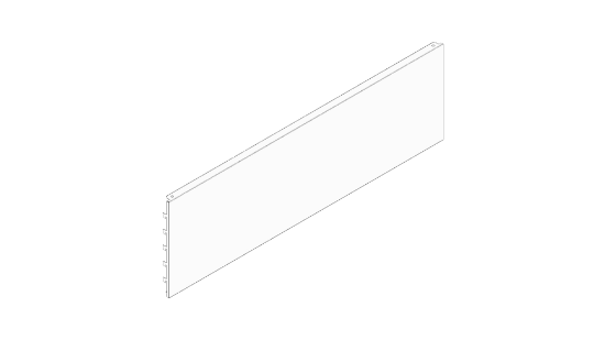 PANNELLO LISCIO 100L X 30H