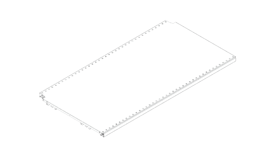 RIPIANO SENZA STAFFE 100L X 50W