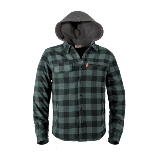 Camicia in flanella da lavoro Check_hood