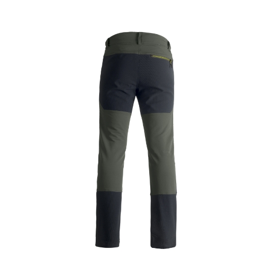 Pantaloni da lavoro tecnici Vertical verdi_retro